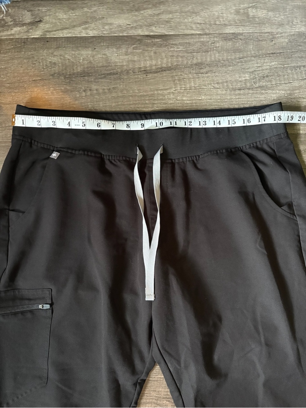 FIGS Technical Collection Zamora Jogger Scrub Pants Black Women's XL Petite - Picture 5 of 9